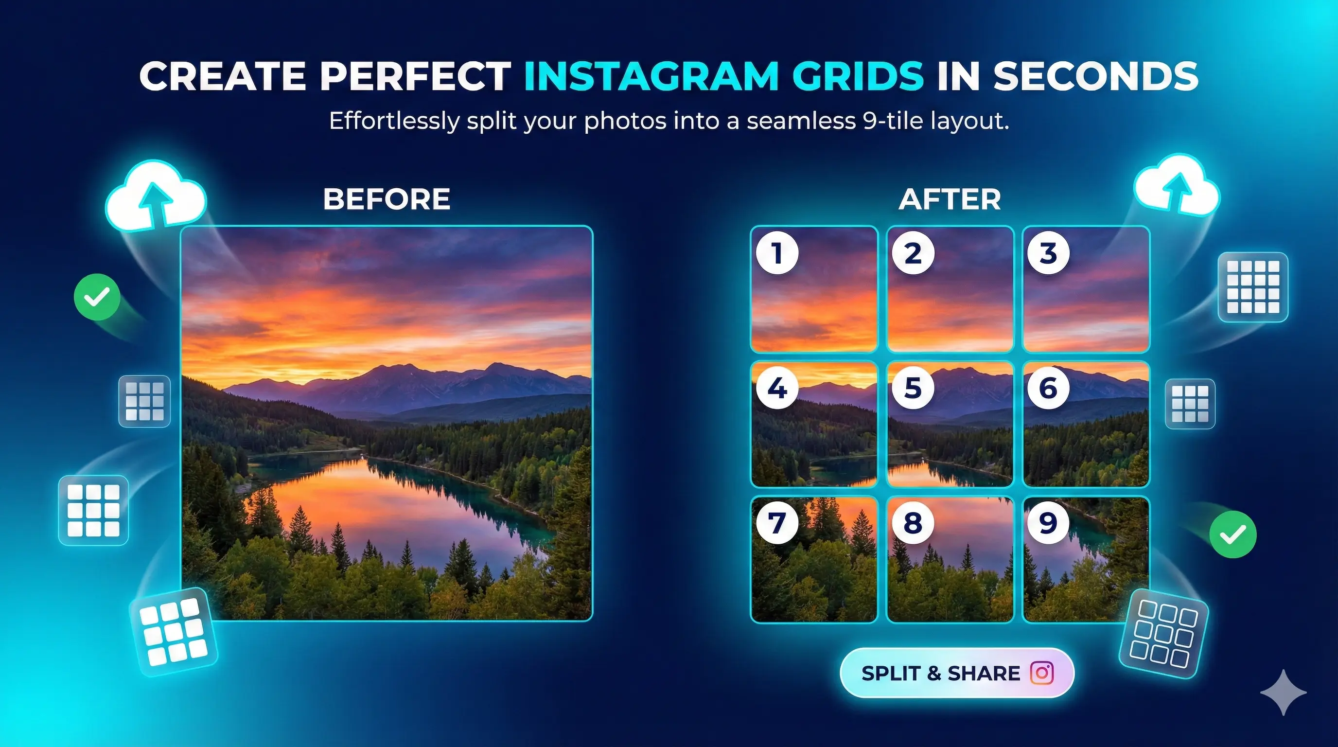 instagram image splitter